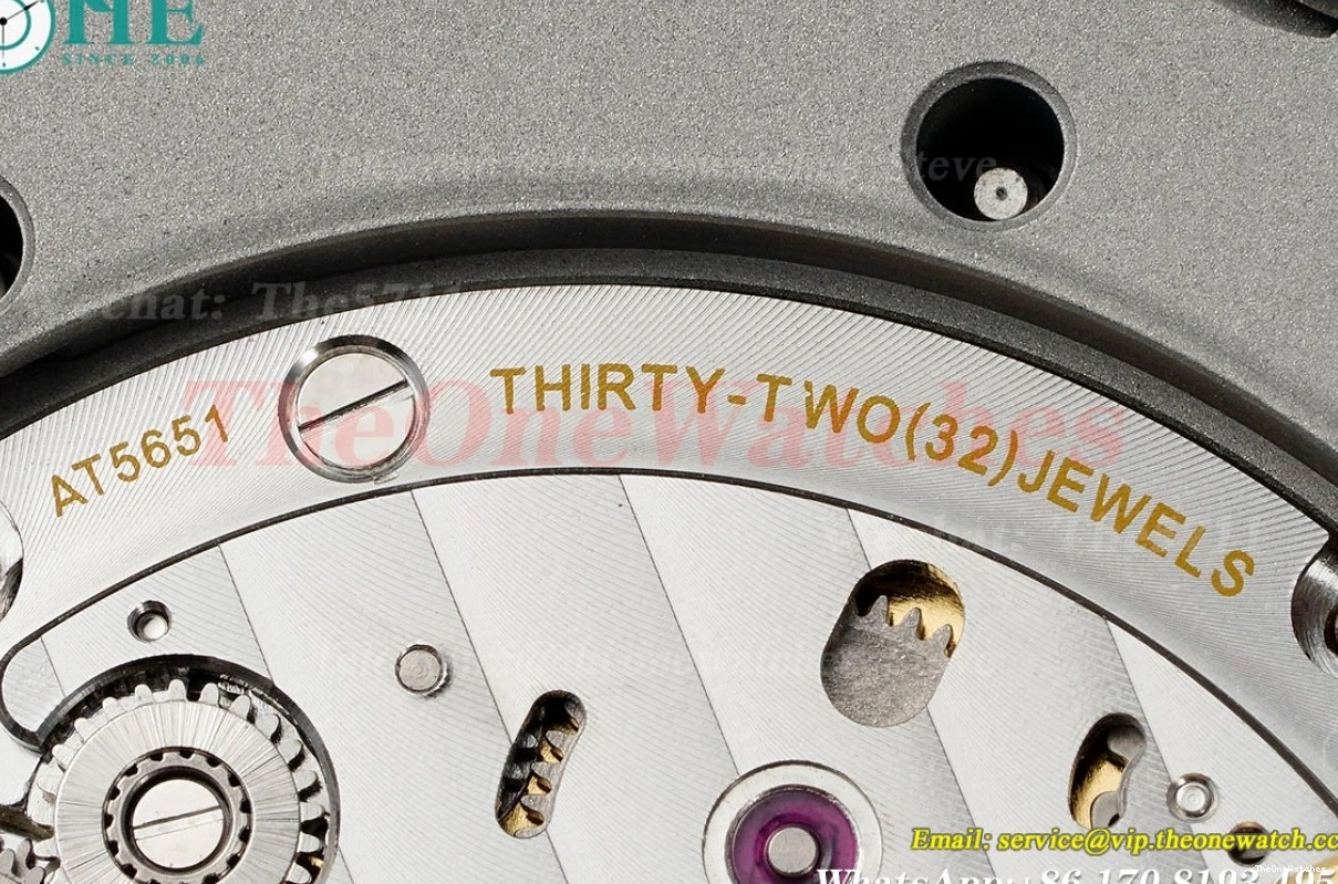 APSF Frosted Oak 15510 41mm White Dial Clone A4302 SS SS Royal Super 0413